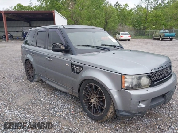 2012 Land Rover Range Rover Sport SC with VIN SALSH2E4XCA750246, listed as a IAAI auction lot 41980388 with 123,773 mi miles. Bid and sale history available at carsss.com. Image 1.