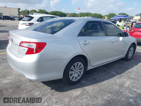 2012 Toyota Camry L with VIN 4T1BF1FK4CU098710, listed as a IAAI auction lot 41945757 with 102,578 mi miles. Bid and sale history available at carsss.com. Image 4.