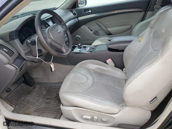 2010 Infiniti G37 Coupe x with VIN JN1CV6EL7AM152374, listed as a Copart auction lot 61298274 with NaN miles and Salvage Title. Bid and sale history available at carsss.com. Image 7.