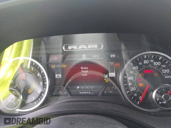2022 Ram 1500 Big Horn z VIN 1C6RRFFG8NN365239, wystawiony jako IAAI lot #42453450 z przebiegiem 59 576 mil mil oraz . Historia ofert i sprzedaży dostępna na DreamBid. Obrazek 7.