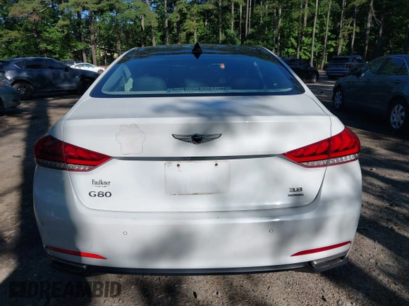 2017 Genesis G80 3.8L z VIN KMHGN4JE6HU168680, wystawiony jako IAAI lot #42524348 z przebiegiem 65 864 mil mil oraz . Historia ofert i sprzedaży dostępna na DreamBid. Obrazek 16.