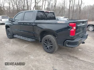 2021 Chevrolet Silverado 1500 LT Trail Boss with VIN 1GCPYFED8MZ374511, listed as a IAAI auction lot 41836003 with 53,161 mi miles and . Bid and sale history available at DreamBid. Image 3.