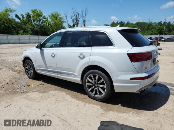 2017 Audi Q7 Premium Plus with VIN WA1LAAF77HD004789, listed as a Copart auction lot 61460475 with 112,345 mi miles and Non repairable. Bid and sale history available at DreamBid. Image 2.
