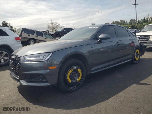 2018 Audi S4 Prestige with VIN WAUC4AF44JA123438, listed as a Copart auction lot 51455125 with 0 mi miles and Salvage Title. Bid and sale history available at carsss.com. Image 1.