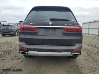 2022 BMW X7 xDrive40i with VIN 5UXCW2C04N9M75073, listed as a Copart auction lot 46825545 with 59,671 mi miles and Non Repairable. Bid and sale history available at carsss.com. Image 6.