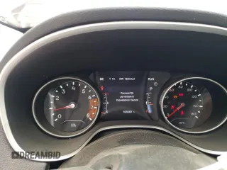 2021 Jeep Compass Limited with VIN 3C4NJDCB0MT572749, listed as a Copart auction lot 59844945 with 105,049 mi miles and Salvage title. Bid and sale history available at DreamBid. Image 9.