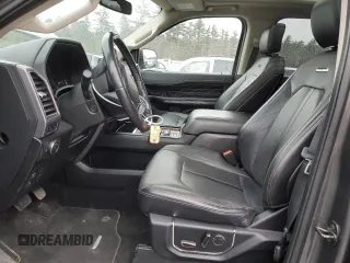 2019 Ford Expedition Platinum with VIN 1FMJU1MT7KEA23974, listed as a Copart auction lot 53355755 with 81,916 mi miles and Salvage title. Bid and sale history available at DreamBid. Image 7.