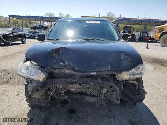 2010 Mitsubishi Outlander GT with VIN JA4JT5AX3AZ004927, listed as a Copart auction lot 69122204 with 119,977 mi miles and Salvage Title. Bid and sale history available at carsss.com. Image 5.