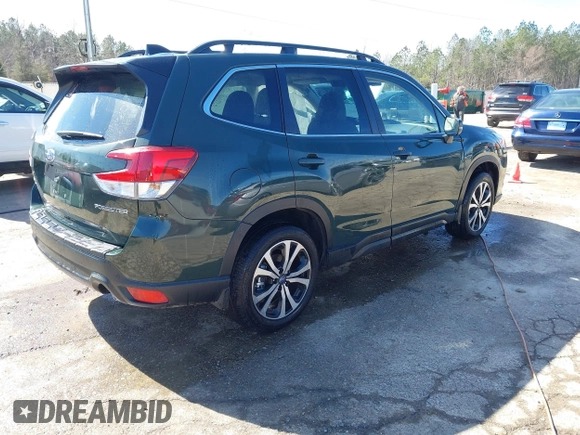2024 Subaru Forester Limited with VIN JF2SKALC0RH430903, listed as a IAAI auction lot 41609553 with 6,050 mi miles. Bid and sale history available at carsss.com. Image 4.