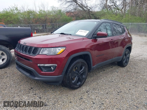 2021 Jeep Compass Altitude with VIN 3C4NJDBB6MT530958, listed as a IAAI auction lot 42017387 with 68,023 mi miles and . Bid and sale history available at DreamBid. Image 18.
