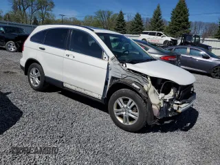2010 Honda CR-V EX with VIN JHLRE4H5XAC002700, listed as a Copart auction lot 55200715 with 130,932 mi miles and Salvage Title. Bid and sale history available at carsss.com. Image 4.