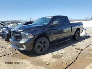 2019 Ram 1500 Classic Express with VIN 1C6RR6FG0KS515518, listed as a Copart auction lot 47773095 with 105,475 mi miles and Salvage Title. Bid and sale history available at carsss.com. Image 1.