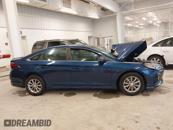 2019 Hyundai Sonata SE with VIN 5NPE24AF7KH803260, listed as a IAAI auction lot 41713958 with Not Provided miles and . Bid and sale history available at carsss.com. Image 13.