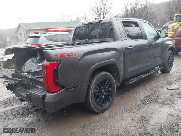 2024 Toyota Tundra 4WD SR5 with VIN 5TFLA5DB0RX215322, listed as a IAAI auction lot 41158494 with 8,389 mi miles. Bid and sale history available at carsss.com. Image 4.