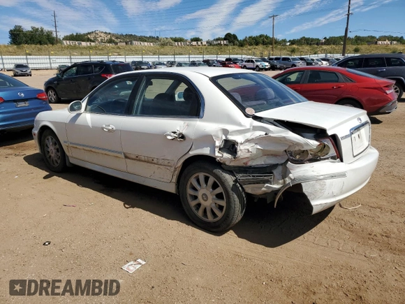 2002 Hyundai Sonata GLS with VIN KMHWF35H12A624164, listed as a Copart auction lot 72606564 with 89,040 mi miles and Non Repairable. Bid and sale history available at carsss.com. Image 2.