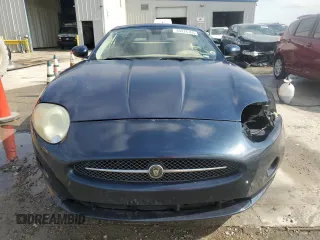 2007 Jaguar XK with VIN SAJDA44B175B00420, listed as a Copart auction lot 45976165 with 0 mi miles and Salvage Title. Bid and sale history available at carsss.com. Image 5.