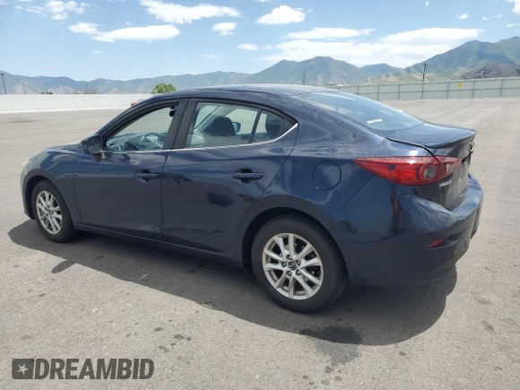 2015 Mazda 3 i Touring with VIN JM1BM1V77F1267454, listed as a Copart auction lot 60651625 with 107,649 mi miles and Salvage title. Bid and sale history available at DreamBid. Image 2.