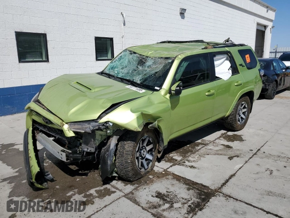 2023 Toyota 4Runner TRD Off Road Premium with VIN JTERU5JR6P6110477, listed as a Copart auction lot 58771685 with Not provided miles and Salvage title. Bid and sale history available at DreamBid. Image 1.