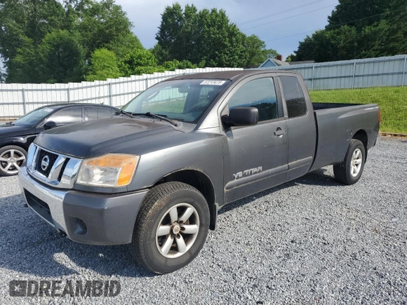 2008 Nissan Titan SE with VIN 1N6AA06FX8N308964, listed as a Copart auction lot 57213475 with 191,326 mi miles and Clean title. Bid and sale history available at DreamBid. Image 1.