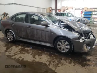 2017 Mitsubishi Lancer ES with VIN JA32U2FU8HU604644, listed as a Copart auction lot 73272092 with 121,381 mi miles and Salvage Title. Bid and sale history available at carsss.com. Image 4.