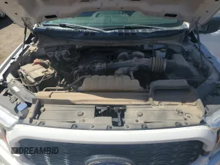 2021 Ford F-150 XL with VIN 1FTEX1EB1MFB29644, listed as a Copart auction lot 59205045 with 65,795 mi miles and Salvage title. Bid and sale history available at DreamBid. Image 11.