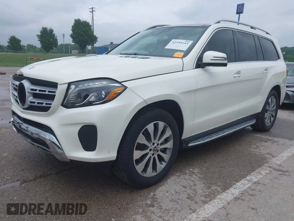 2019 Mercedes-Benz GLS 450 z VIN 4JGDF6EE6KB228708, wystawiony jako IAAI lot #42395243 z przebiegiem 36 209 mil mil oraz . Historia ofert i sprzedaży dostępna na DreamBid. Obrazek 2.