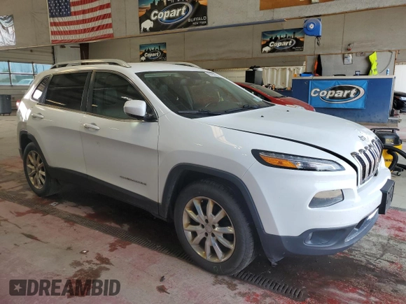 2016 Jeep Cherokee Limited z VIN 1C4PJMDB9GW289286, wystawiony jako Copart lot #60299825 z przebiegiem 163 478 mil mil oraz Szkoda całkowita • Salvage title. Historia ofert i sprzedaży dostępna na DreamBid. Obrazek 4.