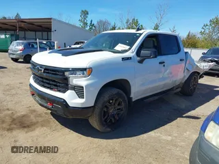 2023 Chevrolet Silverado 1500 LT Trail Boss with VIN 3GCUDFEDXPG253353, listed as a IAAI auction lot 41622661 with 36,487 mi miles and . Bid and sale history available at DreamBid. Image 17.