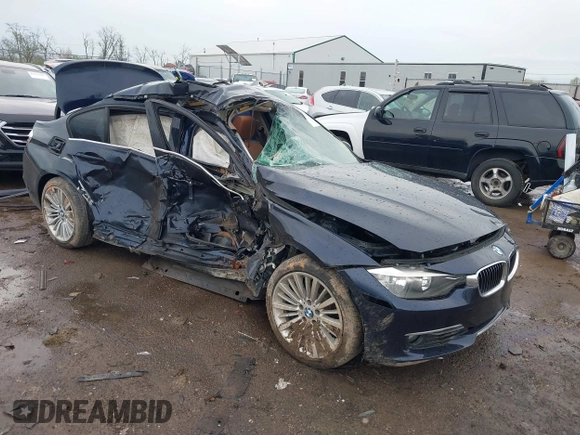 2012 BMW 3 Series 328i with VIN WBA3A5C53CF349506, listed as a IAAI auction lot 41940691 with 79,636 mi miles and . Bid and sale history available at carsss.com. Image 1.