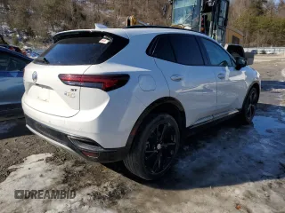 2021 Buick Envision Preferred with VIN LRBFZMR47MD183603, listed as a Copart auction lot 42350045 with Not Provided miles and Salvage Title. Bid and sale history available at carsss.com. Image 3.