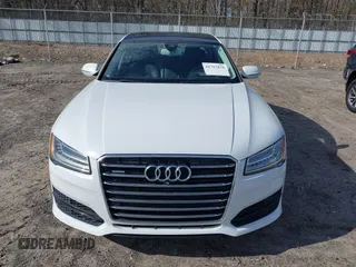 2017 Audi A8 L with VIN WAU44AFD0HN012571, listed as a IAAI auction lot 41717676 with 120,832 mi miles. Bid and sale history available at carsss.com. Image 12.