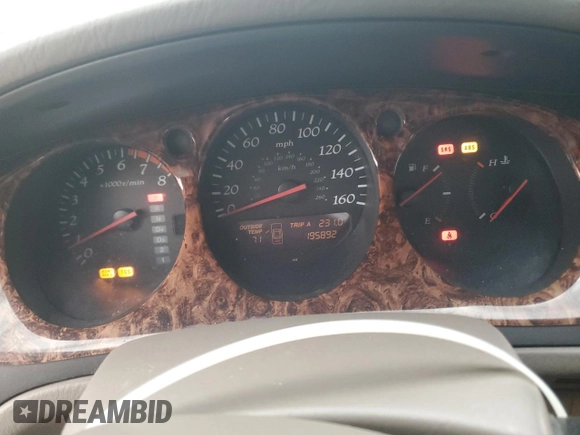1999 Acura TL with VIN 19UUA5649XA022722, listed as a Copart auction lot 46672175 with 195,892 mi miles and Salvage Title. Bid and sale history available at carsss.com. Image 9.