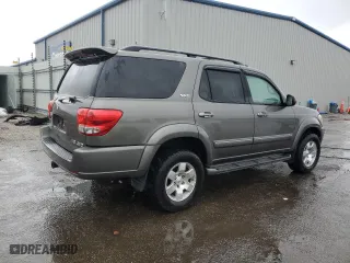 2006 Toyota Sequoia SR5 with VIN 5TDBT44A36S261915, listed as a Copart auction lot 46056895 with 0 mi miles and Salvage Title. Bid and sale history available at carsss.com. Image 3.