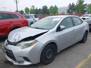 2015 Toyota Corolla L with VIN 5YFBURHE6FP259379, listed as a IAAI auction lot 42153082 with 185,294 mi miles and . Bid and sale history available at DreamBid. Image 14.