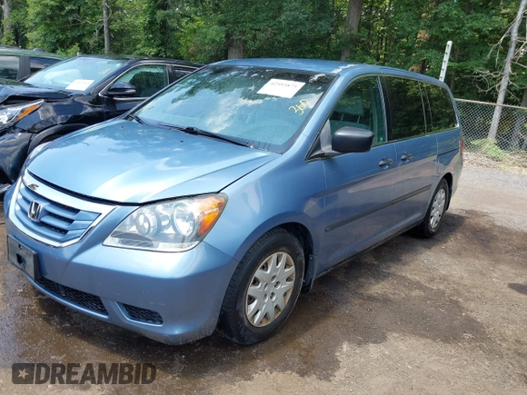 2010 Honda Odyssey LX с VIN 5FNRL3H29AB099622, выставлен на аукционе IAAI как лот 42593875 с пробегом 97 133 миль миль и . История ставок и продаж доступна на DreamBid. Изображение 2.