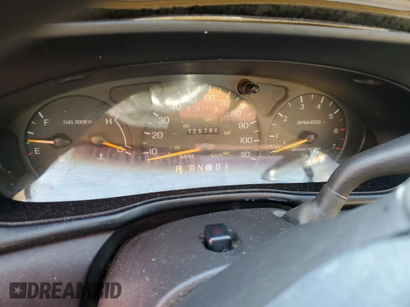 1996 Ford Taurus GL with VIN 1FALP52U1TA126586, listed as a Copart auction lot 46276755 with 125,786 mi miles and Salvage Title. Bid and sale history available at carsss.com. Image 9.