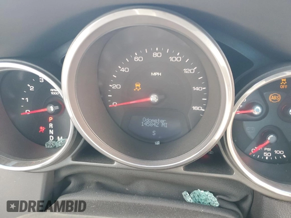 2012 Cadillac CTS Luxury with VIN 1G6DG5E50C0100783, listed as a Copart auction lot 54704325 with 145,842 mi miles and Salvage title. Bid and sale history available at DreamBid. Image 9.