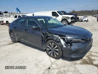 2024 Honda Civic EX-L z VIN 19XFL1H78RE000339, wystawiony jako Copart lot #51542045 z przebiegiem 10 939 mil mil oraz Szkoda całkowita • Salvage title. Historia ofert i sprzedaży dostępna na DreamBid. Obrazek 4.