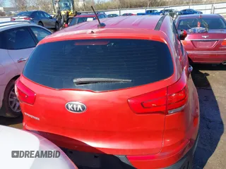 2015 Kia Sportage LX with VIN KNDPBCAC6F7701564, listed as a IAAI auction lot 41872684 with 162,945 mi miles and . Bid and sale history available at DreamBid. Image 16.