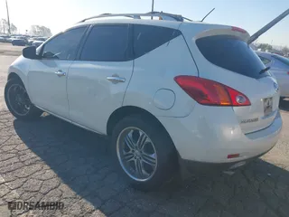 2009 Nissan Murano SL with VIN JN8AZ18WX9W115714, listed as a IAAI auction lot 41879698 with 180,931 mi miles. Bid and sale history available at carsss.com. Image 3.