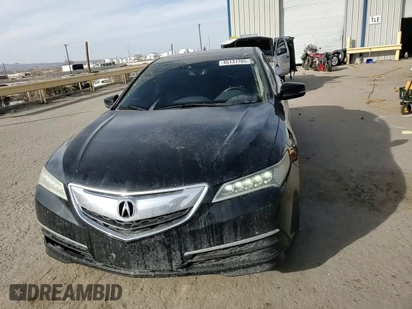 2017 Acura TLX V6 w/Technology Pkg with VIN 19UUB3F5XHA000384, listed as a Copart auction lot 45131705 with 107,421 mi miles and Salvage Title. Bid and sale history available at carsss.com. Image 11.