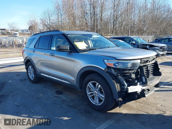 2020 Ford Explorer XLT with VIN 1FMSK7DH7LGA00628, listed as a IAAI auction lot 41488085 with 82,906 mi miles. Bid and sale history available at carsss.com. Image 1.