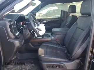 2024 Chevrolet Silverado 1500 High Country with VIN 1GCUDJEL4RZ305962, listed as a Copart auction lot 79260974 with 12,997 mi miles and Salvage Title. Bid and sale history available at DreamBid. Image 7.