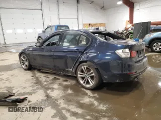 2013 BMW 3 Series 328i xDrive with VIN WBA3B3C54DJ976750, listed as a Copart auction lot 87681595 with Not Provided miles and Salvage Title. Bid and sale history available at carsss.com. Image 2.