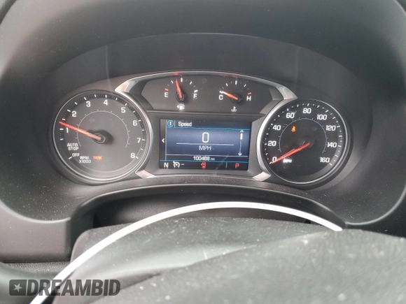 2019 GMC Terrain SLE with VIN 3GKALTEX8KL131271, listed as a Copart auction lot 83336344 with 100,468 mi miles and Salvage Title. Bid and sale history available at carsss.com. Image 9.