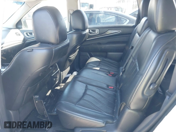 2013 Infiniti JX35 z VIN 5N1AL0MM1DC325491, wystawiony jako IAAI lot #41784006 z przebiegiem 168 557 mil mil oraz . Historia ofert i sprzedaży dostępna na DreamBid. Obrazek 8.