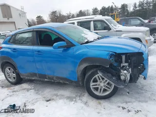 2021 Hyundai Kona SE with VIN KM8K1CAA3MU638297, listed as a IAAI auction lot 41596526 with 63,549 mi miles. Bid and sale history available at carsss.com. Image 13.