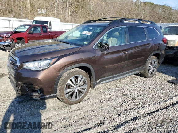 2021 Subaru Ascent Limited с VIN 4S4WMAPD9M3439744, выставлен на аукционе Copart как лот 47291195 с пробегом 68 139 миль миль и Списание • Salvage title. История ставок и продаж доступна на DreamBid. Изображение 1.