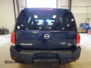 2010 Nissan Armada Titanium z VIN 5N1BA0ND1AN605968, wystawiony jako Copart lot #46100125 z przebiegiem Nie podano mil oraz Czysty tytuł • Clean title. Historia ofert i sprzedaży dostępna na DreamBid. Obrazek 6.