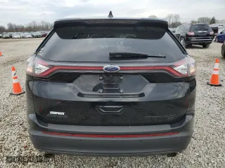 2016 Ford Edge Titanium with VIN 2FMPK4K80GBB41948, listed as a Copart auction lot 50891665 with 124,710 mi miles and Salvage Title. Bid and sale history available at carsss.com. Image 6.